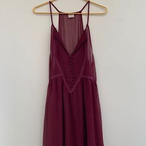 Free People Button-up Dress